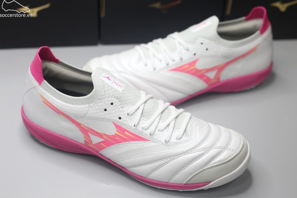 Mizuno Morelia Neo Sala β Japan TF- trắng/ hồng Q1GB264064