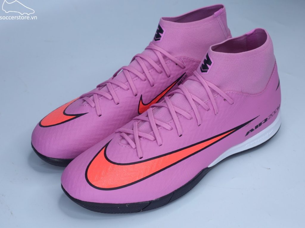 Nike Mercurial Superfly 10 Academy IC hồng hạc FQ8332-600