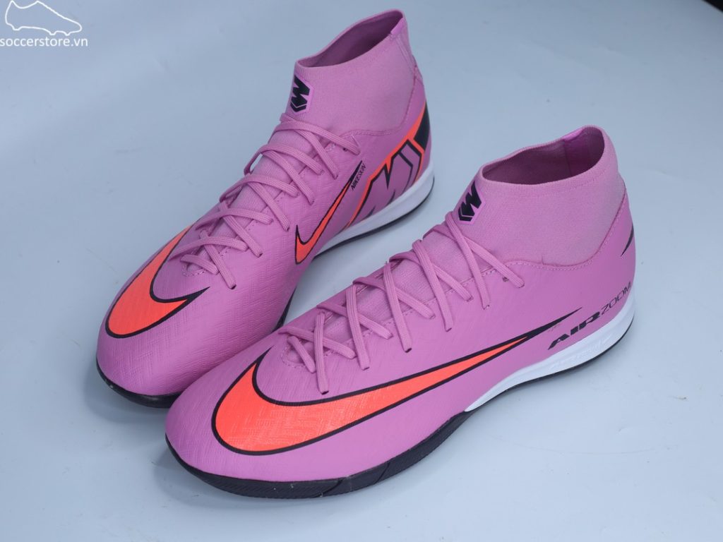 Nike Mercurial Superfly 10 Academy IC hồng hạc FQ8332-600