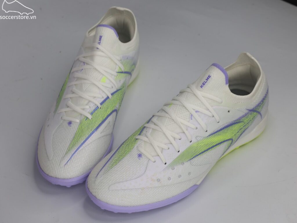 Kelme Flash 6.0.4 TF màu trắng / tím 8621ZX1406-118