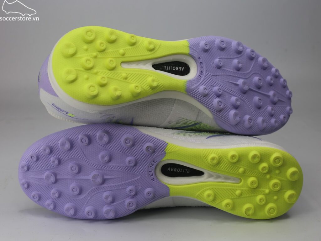 Kelme Flash 6.0.4 TF màu trắng / tím 8621ZX1406-118