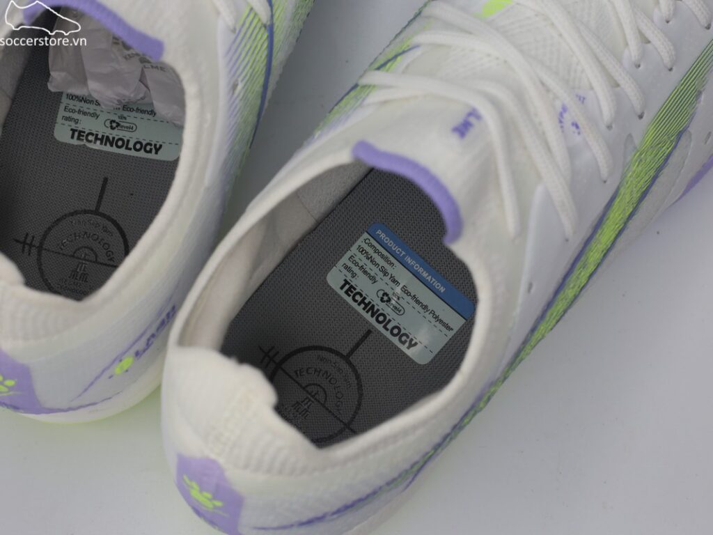 Kelme Flash 6.0.4 TF màu trắng / tím 8621ZX1406-118