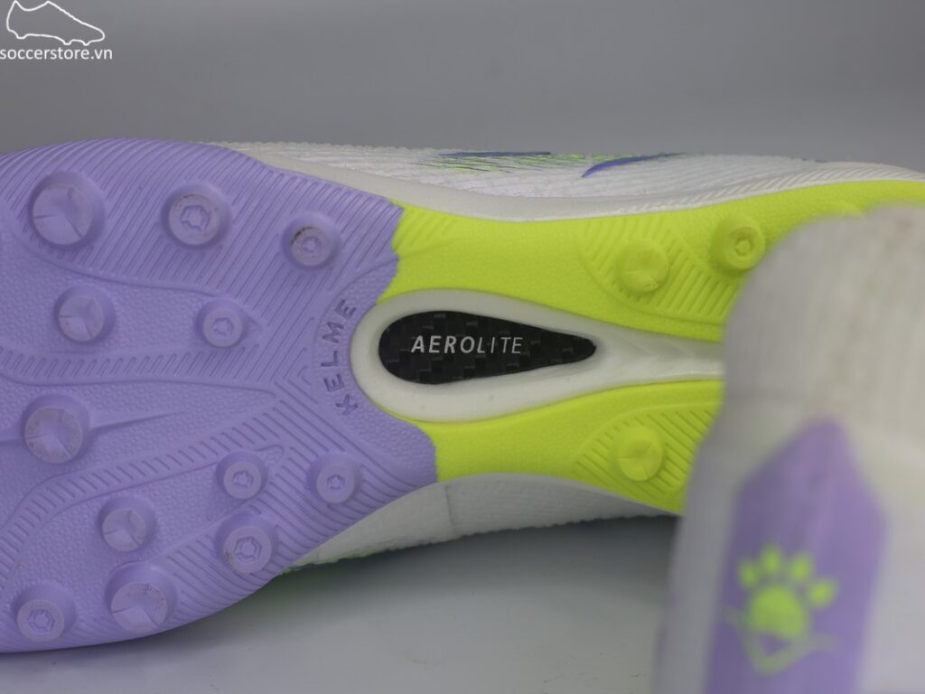 Kelme Flash 6.0.4 TF màu trắng / tím 8621ZX1406-118