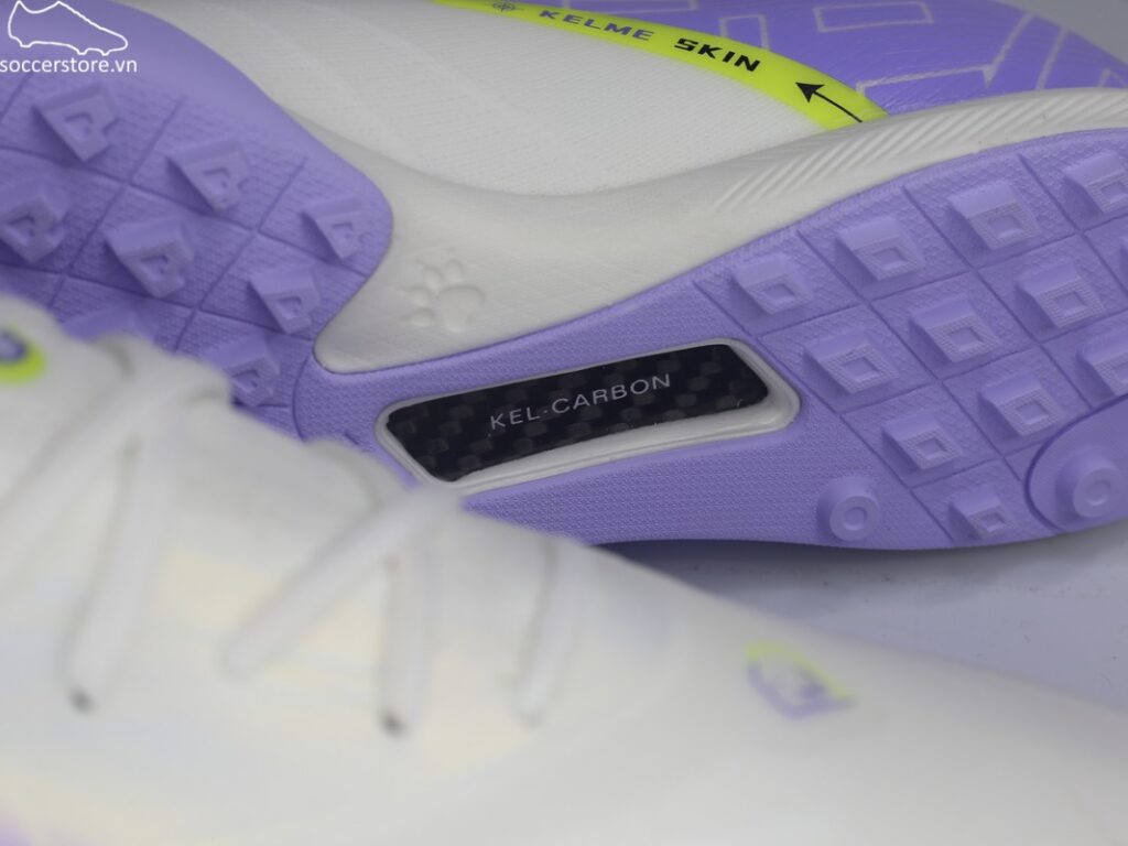 Kelme Flash 6.0.4 TF màu trắng / tím 8621ZX1406-118