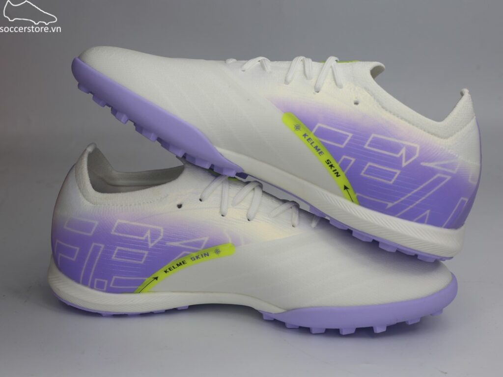 Kelme Flash 6.0.4 TF màu trắng / tím 8621ZX1406-118
