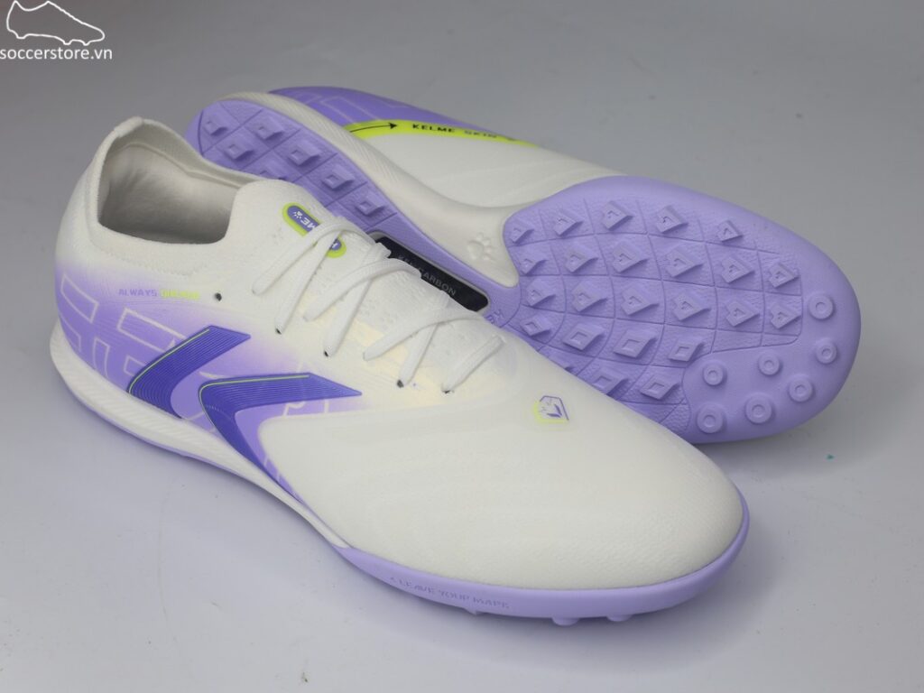 Kelme Flash 6.0.4 TF màu trắng / tím 8621ZX1406-118