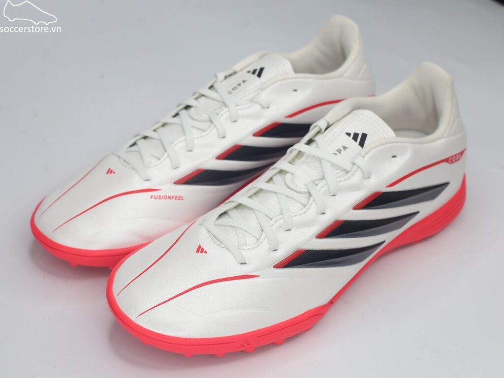 Adidas Copa Pure IV League TF Jr màu trắng/ bạc JR6260