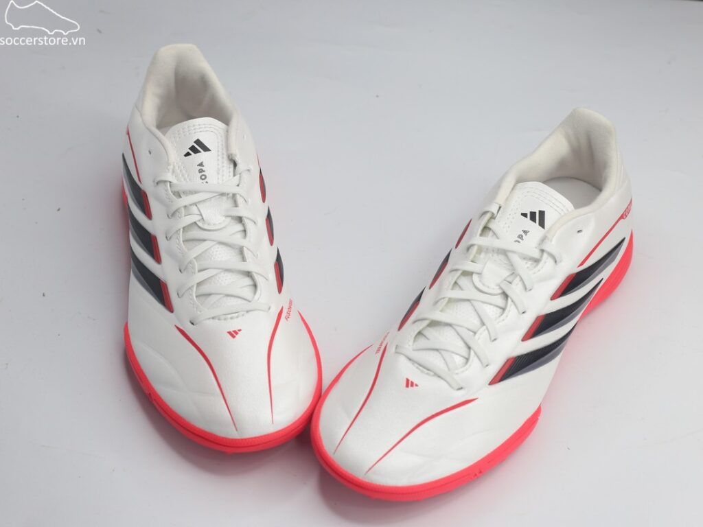 Adidas Copa Pure IV League TF Jr màu trắng/ bạc JR6260