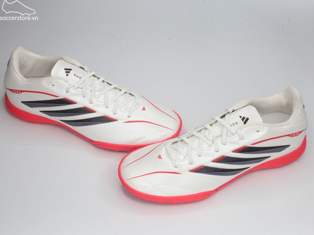 Adidas Copa Pure IV League TF Jr màu trắng/ bạc JR6260