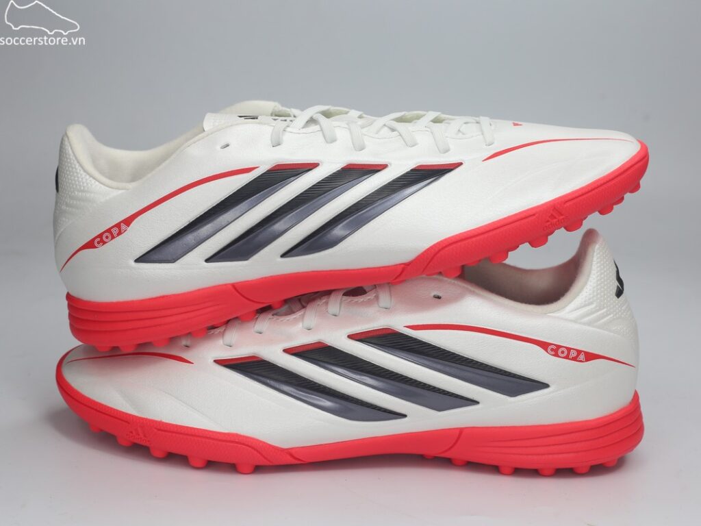 Adidas Copa Pure IV League TF Jr màu trắng/ bạc JR6260