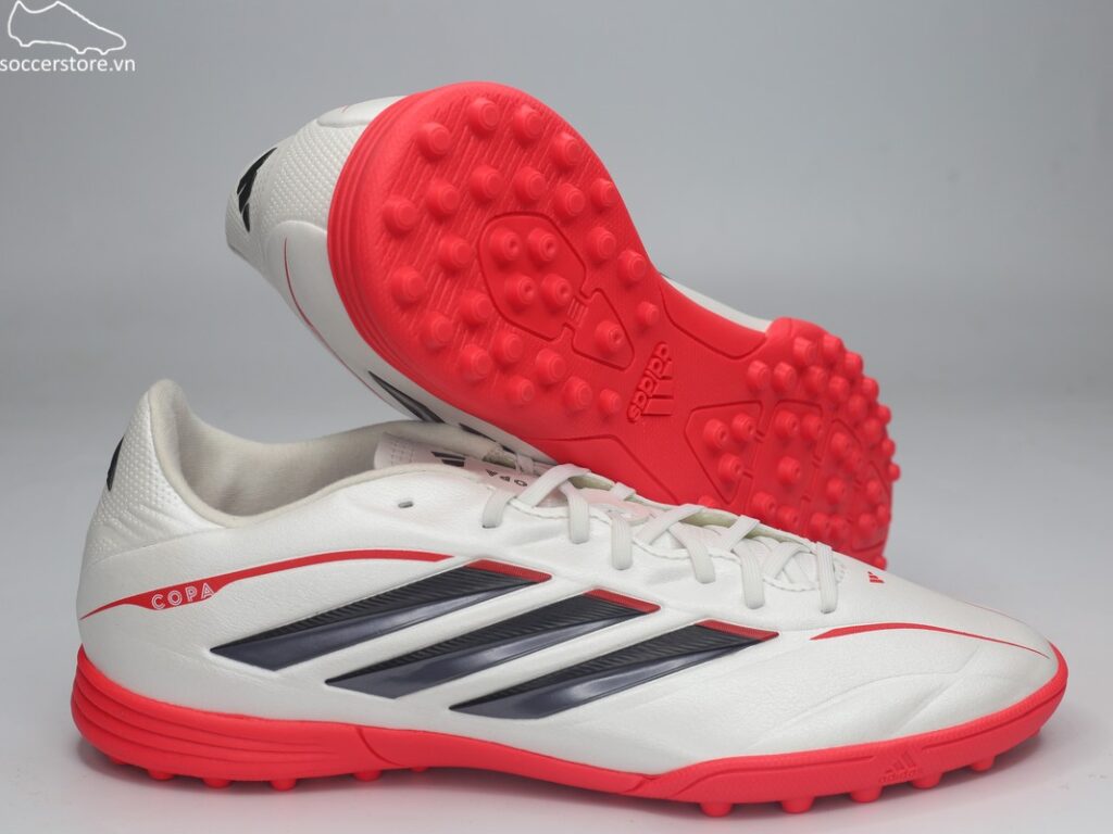 Adidas Copa Pure IV League TF Jr màu trắng/ bạc JR6260