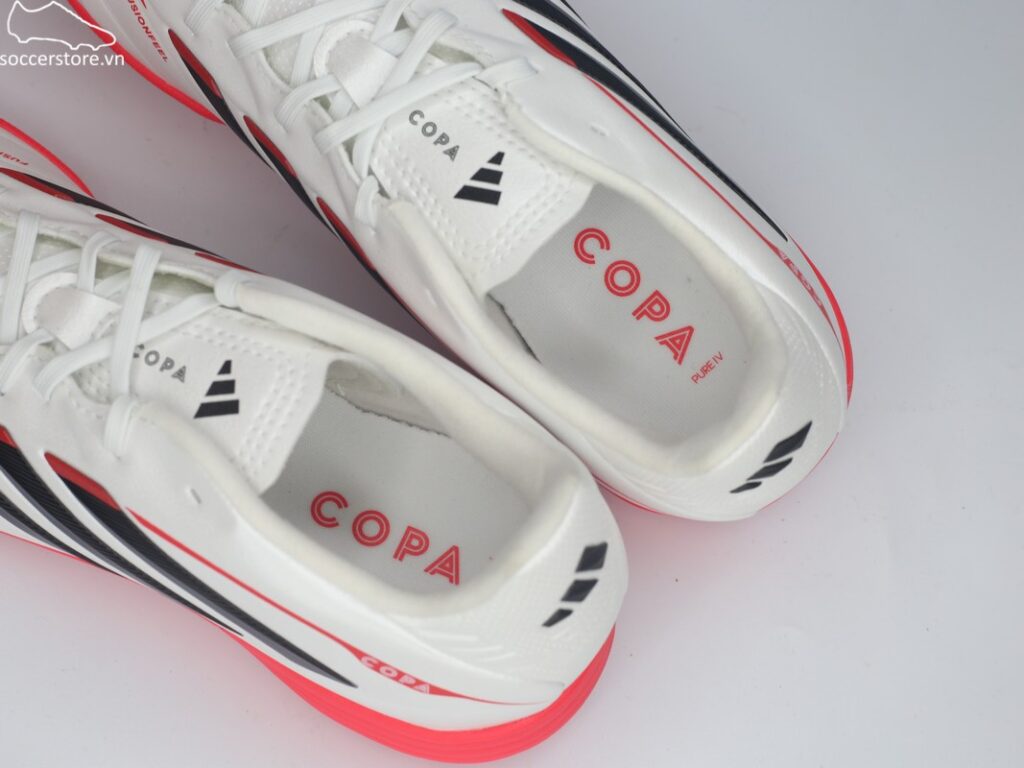 Adidas Copa Pure IV League TF Jr màu trắng/ bạc JR6260