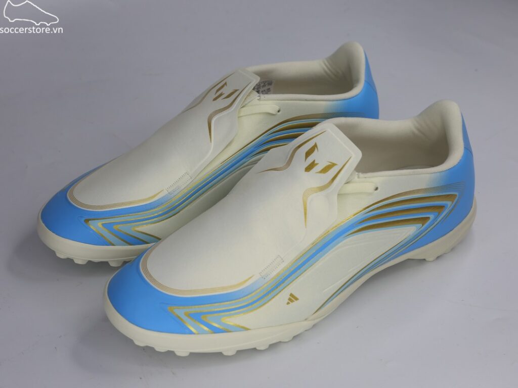 Adidas F50 Messi League TF El Último Tango IH1903 trắng ngà/ blue