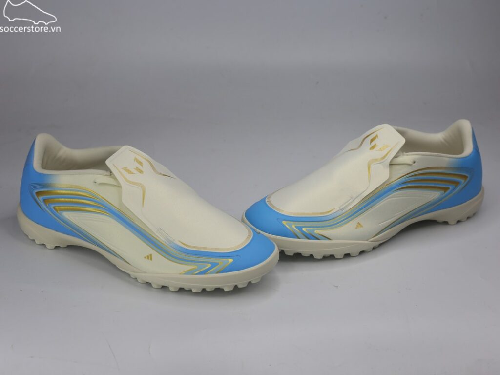 Adidas F50 Messi League TF El Último Tango IH1903 trắng ngà/ blue