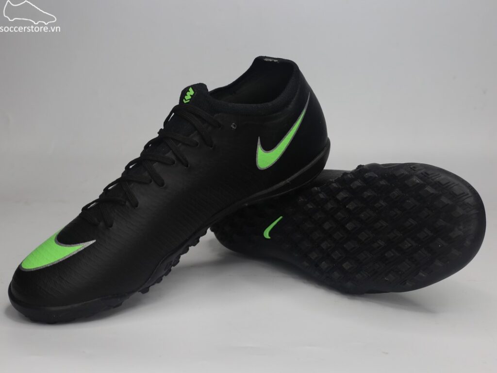 Nike Mercurial Vapor 17 Pro TF màu đen/ xanh lá IM5811-001 Black/ Illusion Green