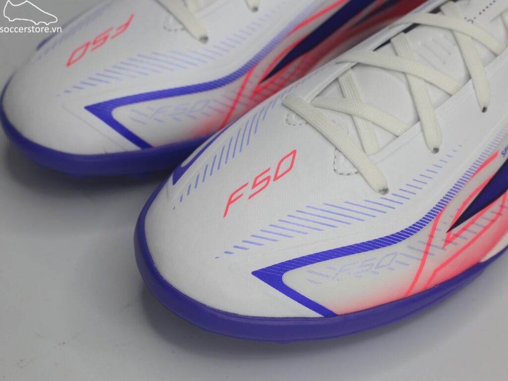 Adidas F50 Hyperfast League TF đỏ/ trắng- Chaos vs Control KJ3434
