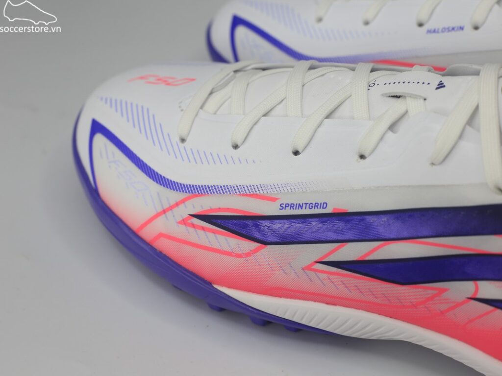 Adidas F50 Hyperfast League TF đỏ/ trắng- Chaos vs Control KJ3434
