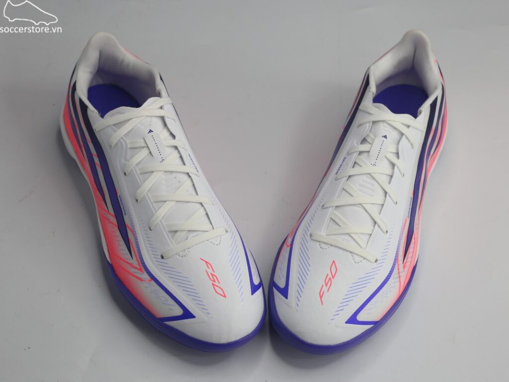 Adidas F50 Hyperfast League TF đỏ/ trắng- Chaos vs Control KJ3434
