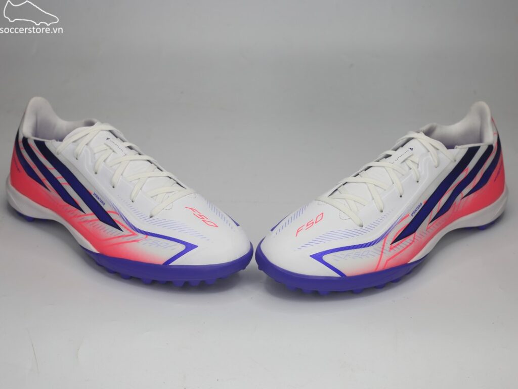 Adidas F50 Hyperfast League TF đỏ/ trắng- Chaos vs Control KJ3434