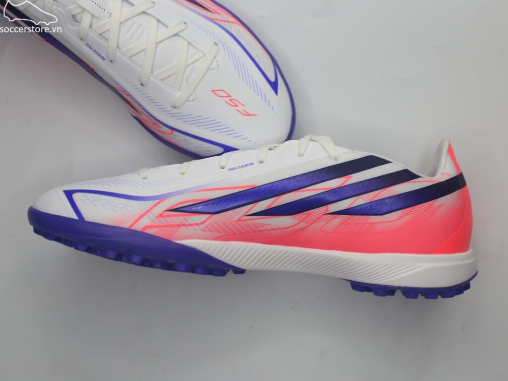 Adidas F50 Hyperfast League TF đỏ/ trắng- Chaos vs Control KJ3434