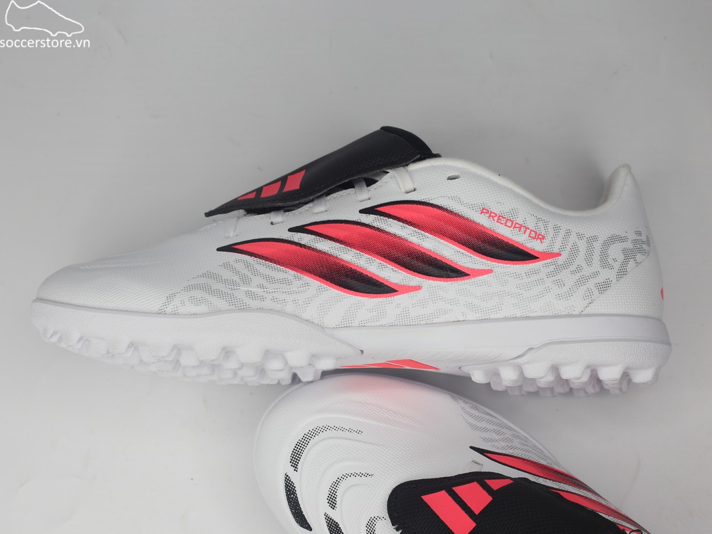 Adidas Predator Club FT TF màu trắng/ đỏ- Chaos vs Control IH2113
