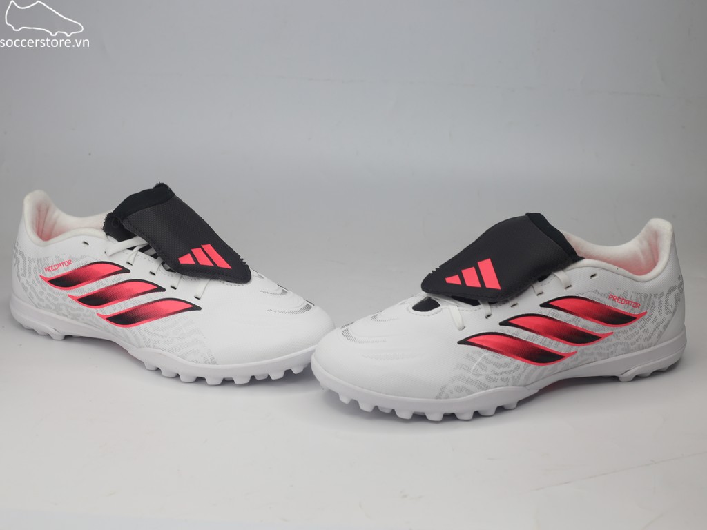 Adidas Predator Club FT TF màu trắng/ đỏ- Chaos vs Control IH2113