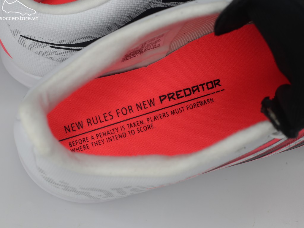 Adidas Predator Club FT TF màu trắng/ đỏ- Chaos vs Control IH2113