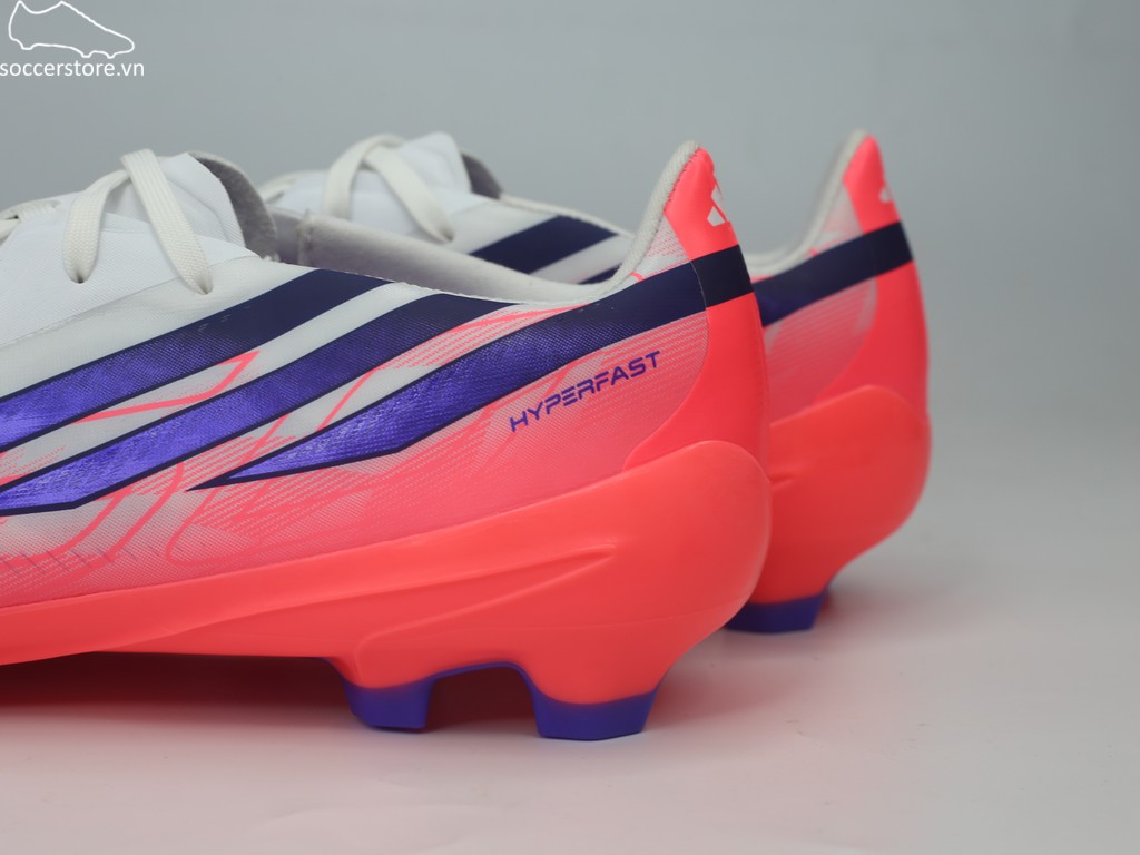 Adidas F50 Hyperfast League FG màu trắng đỏ- Chaos vs Control KJ3412