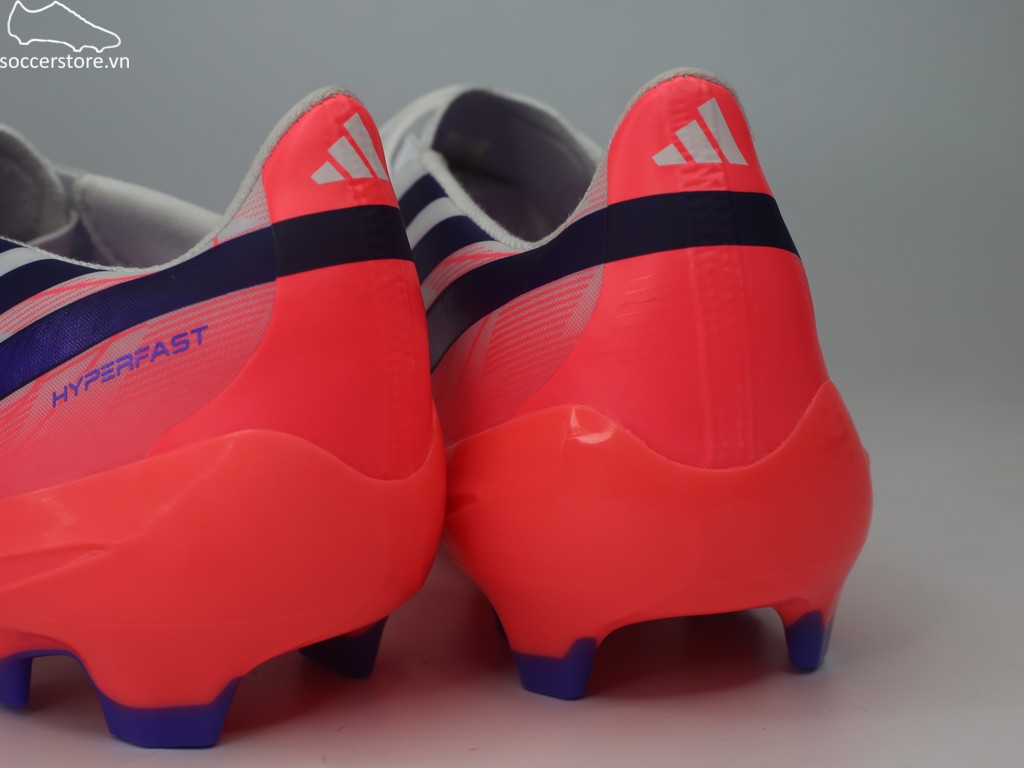 Adidas F50 Hyperfast League FG màu trắng đỏ- Chaos vs Control KJ3412