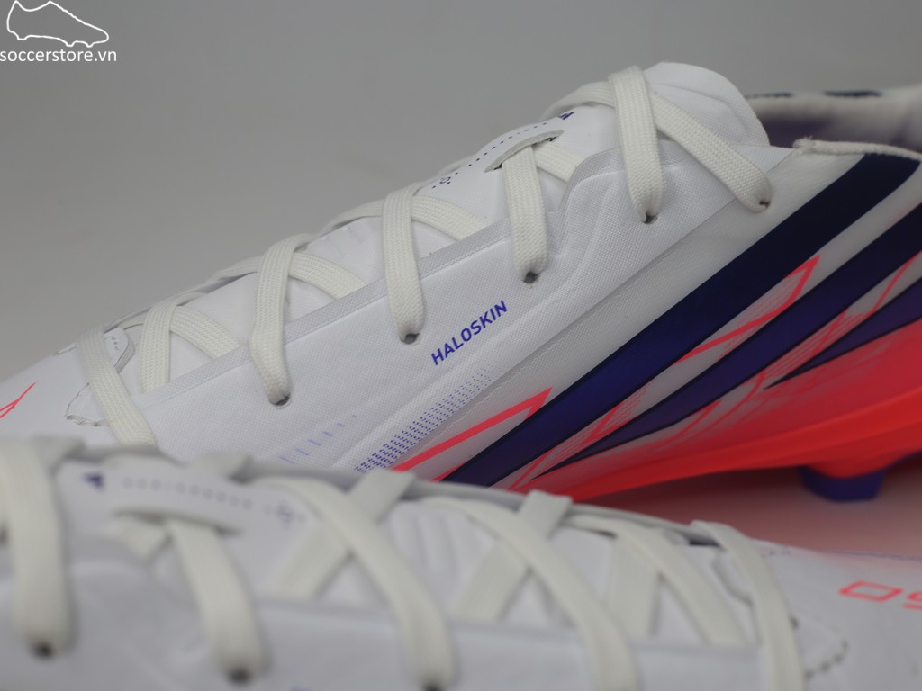 Adidas F50 Hyperfast League FG màu trắng đỏ- Chaos vs Control KJ3412