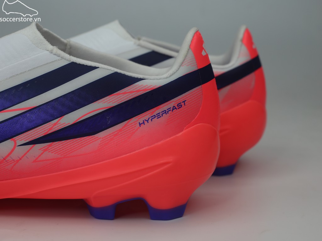 Adidas F50 Hyperfast League LL FG trắng/ đỏ- Chaos vs Control KJ3415