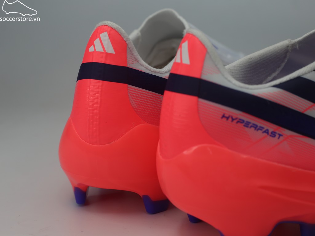 Adidas F50 Hyperfast League LL FG trắng/ đỏ- Chaos vs Control KJ3415