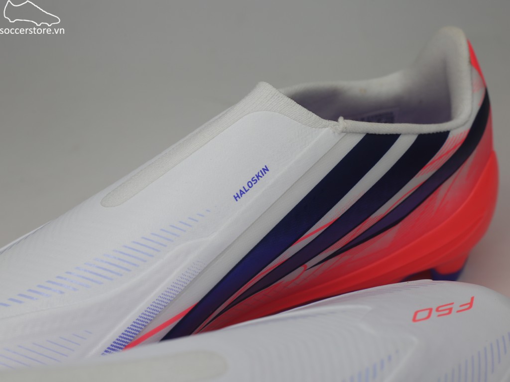 Adidas F50 Hyperfast League LL FG trắng/ đỏ- Chaos vs Control KJ3415