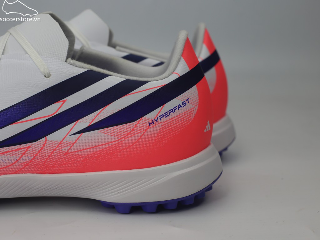 Adidas F50 Hyperfast League TF Jr đỏ/ trắng Chaos vs Control KK1321 Kids Junior