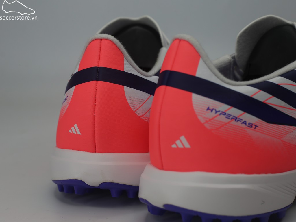 Adidas F50 Hyperfast League TF Jr đỏ/ trắng Chaos vs Control KK1321 Kids Junior