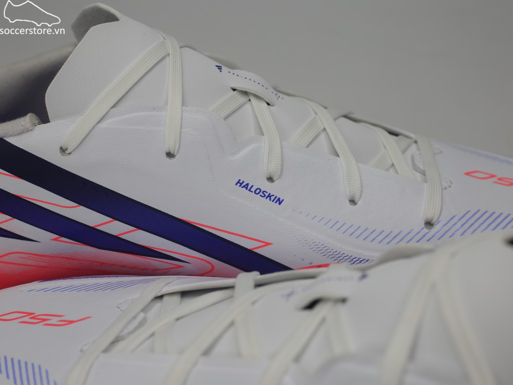 Adidas F50 Hyperfast League TF Jr đỏ/ trắng Chaos vs Control KK1321 Kids Junior
