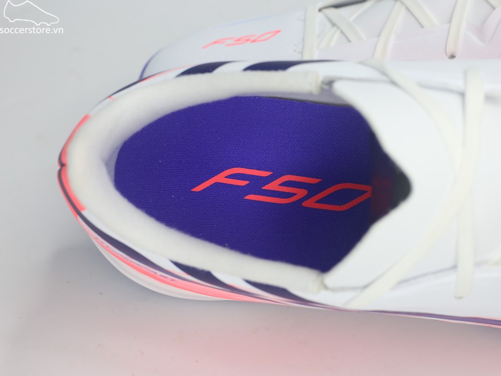 Adidas F50 Hyperfast League TF Jr đỏ/ trắng Chaos vs Control KK1321 Kids Junior