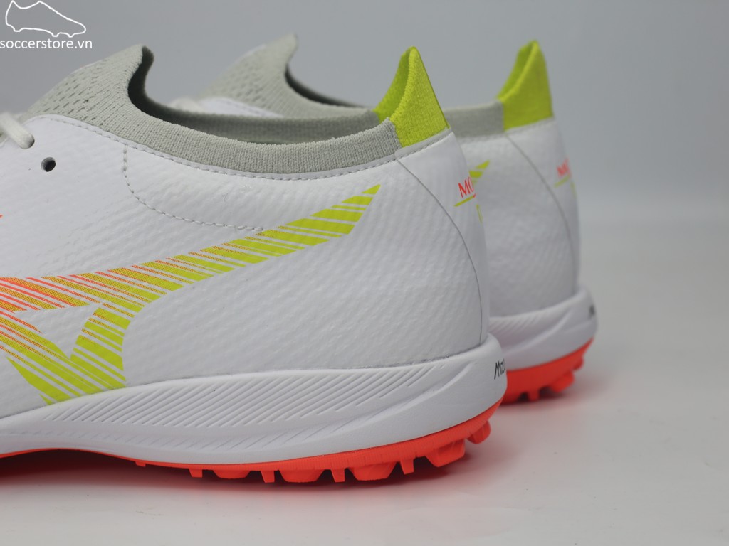 Mizuno Morelia Neo V β Pro AS TF- trắng/ cam P1GD269454