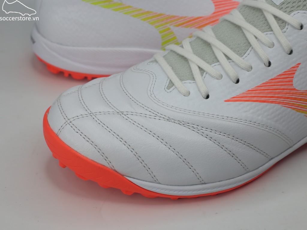 Mizuno Morelia Neo V β Pro AS TF- trắng/ cam P1GD269454