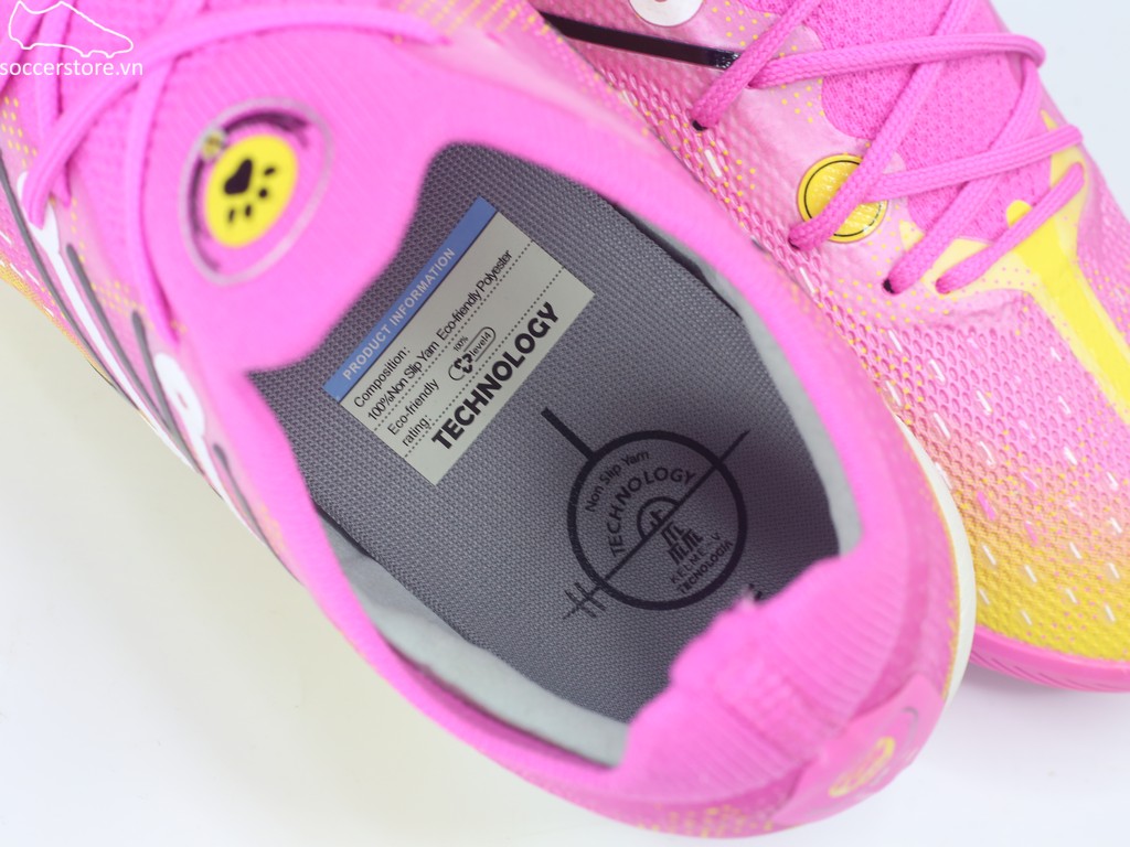 Kelme Flash 5.0 TF hồng phấn 9521ZX1324-619