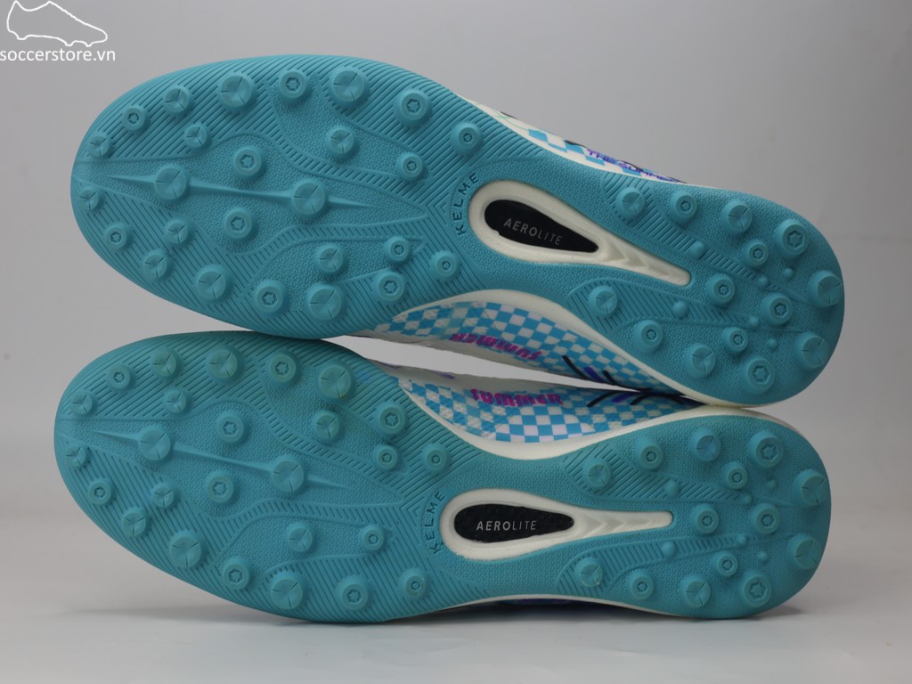Kelme Flash 5.0 TF Summer- màu trắng/ blue 9521ZX1324-104