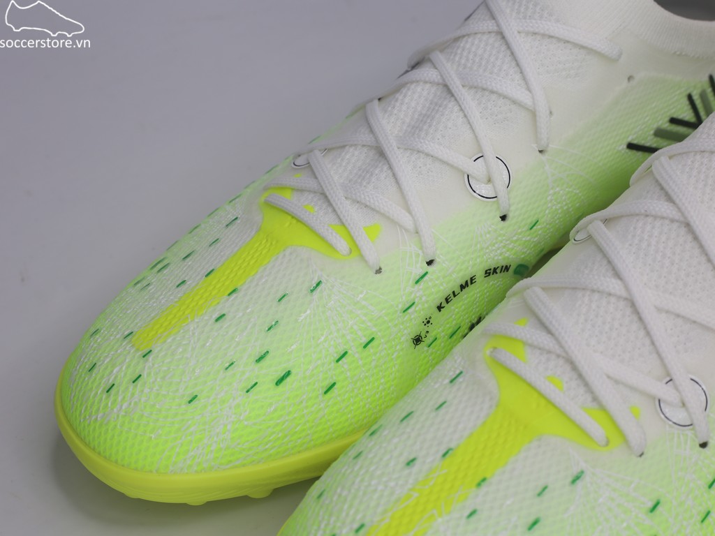 Kelme Flash 5.0 TF màu trắng / green 9521ZX1324-105