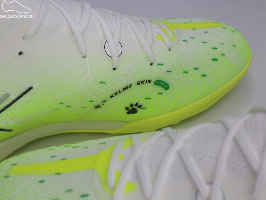 Kelme Flash 5.0 TF màu trắng / green 9521ZX1324-105