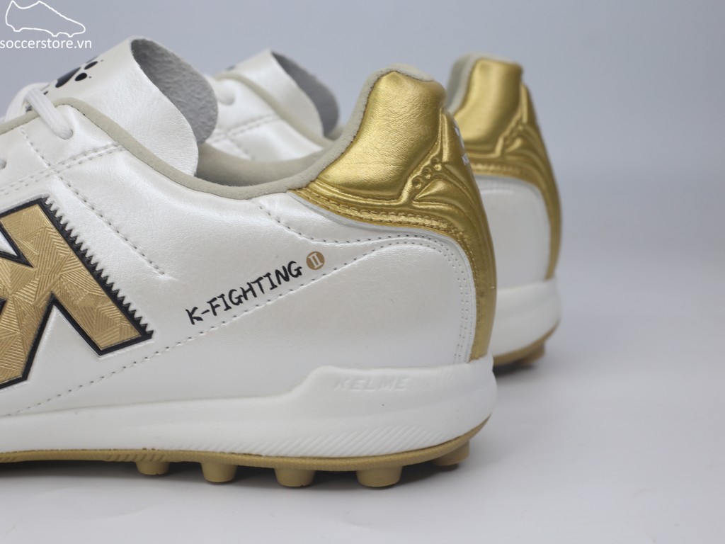 Kelme K-fighting 2.0.3 TF màu trắng/ vàng đồng 8621ZX1474-123