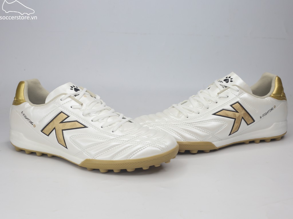 Kelme K-fighting 2.0.3 TF màu trắng/ vàng đồng 8621ZX1474-123