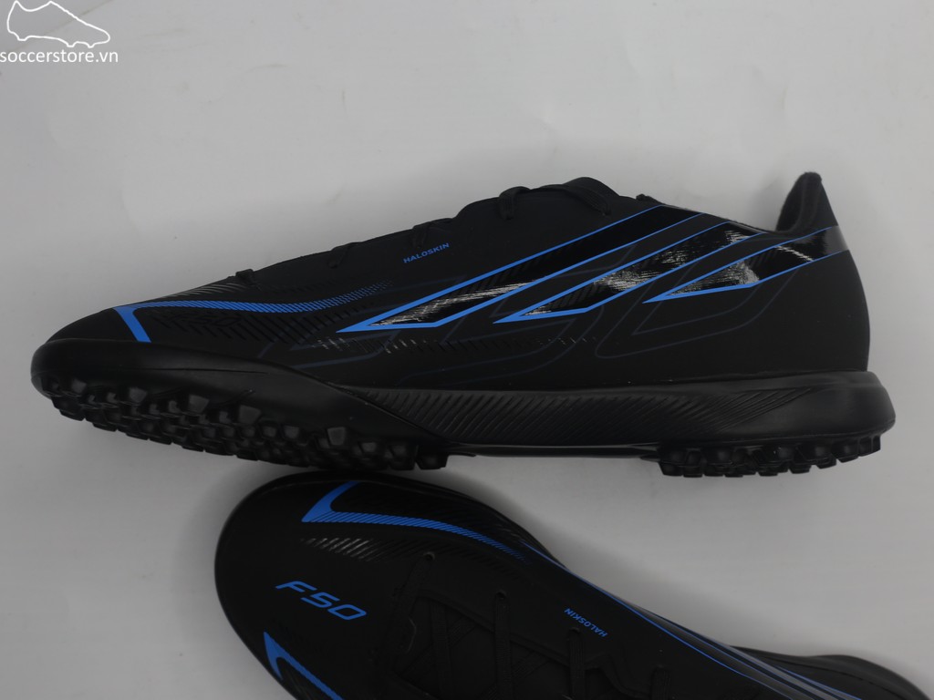 Adidas F50 Hyperfast League TF Jr màu đen/ blue KK1318