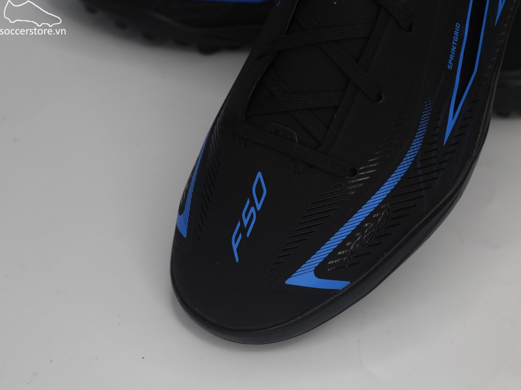 Adidas F50 Hyperfast League TF Jr màu đen/ blue KK1318
