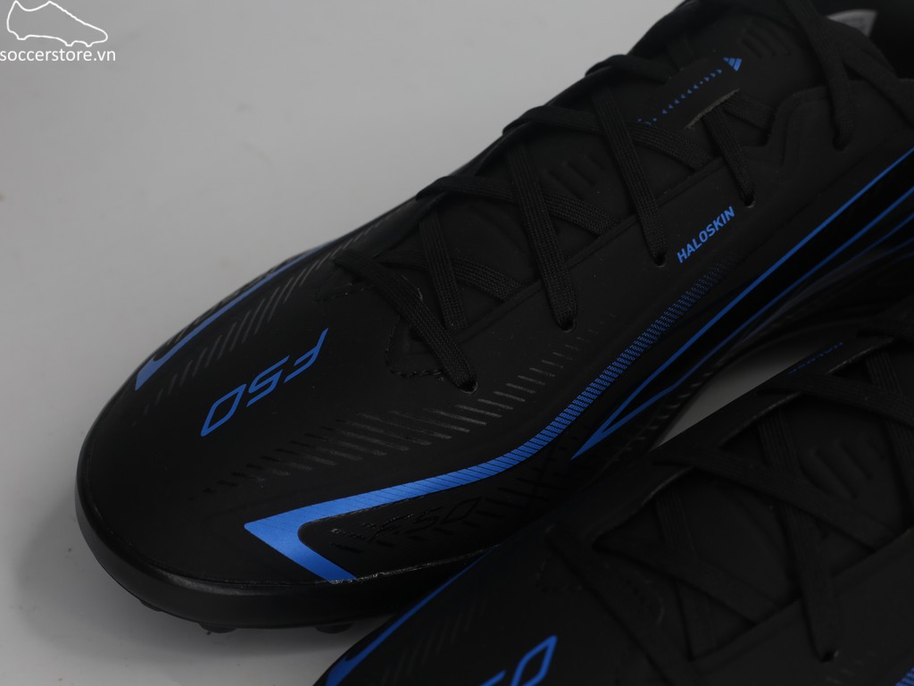 Adidas F50 Hyperfast League TF màu đen/ blue KJ3436
