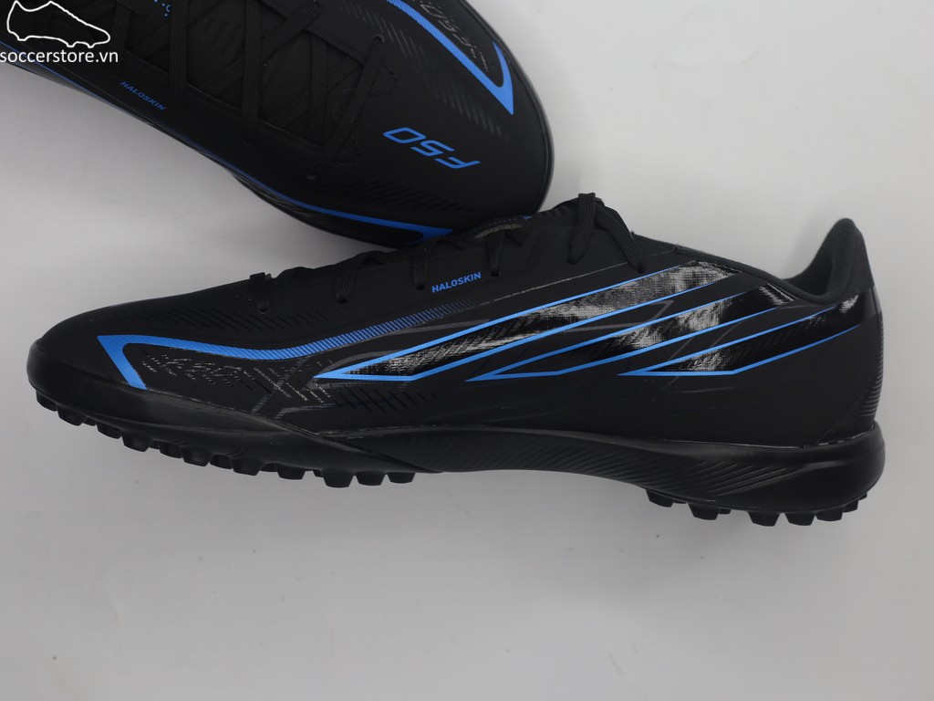 Adidas F50 Hyperfast League TF màu đen/ blue KJ3436