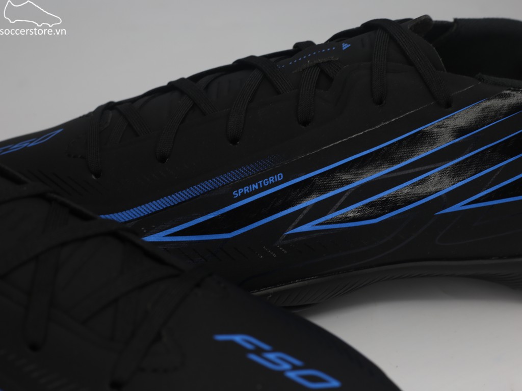 Adidas F50 Hyperfast League TF màu đen/ blue KJ3436
